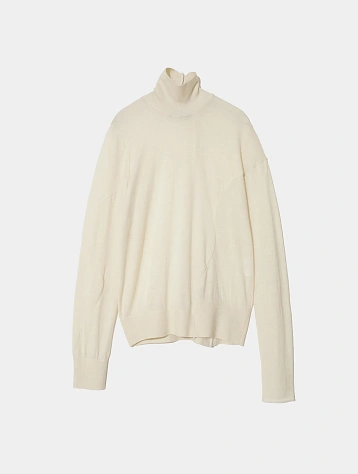 Женская водолазка UNDERCOVER Asymmetrical Off White