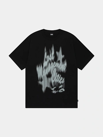 Футболка LMC Blur Layer Tee Black