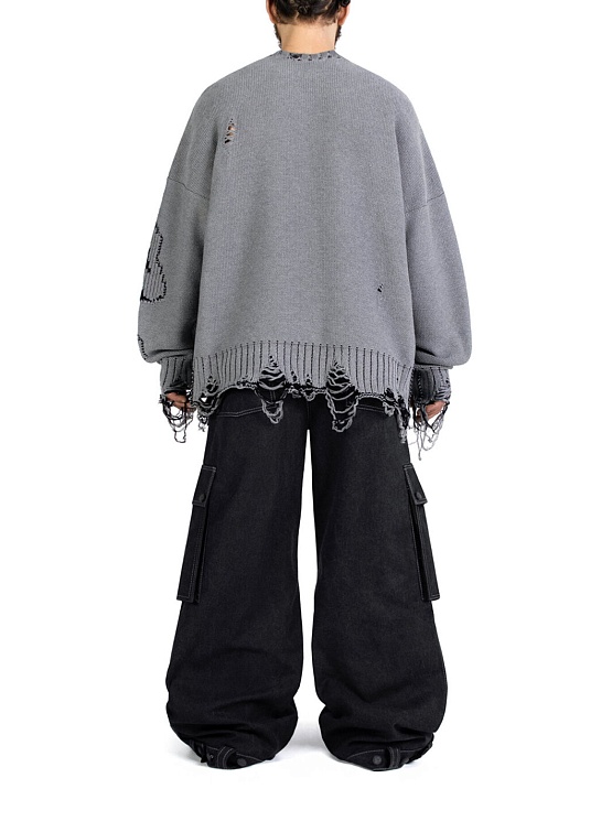 Свитер MADFRENZY Cortex Grunge Ivory