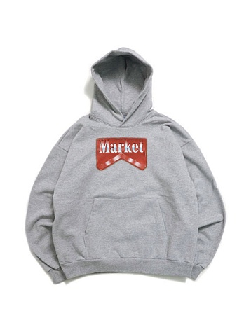 Худи MARKET Bullrider Hoodie Ash