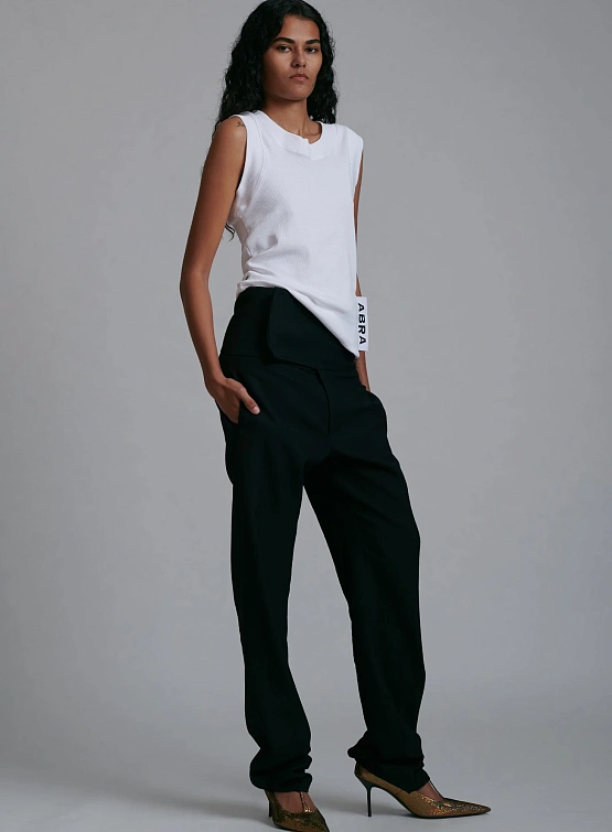 Женский топ ABRA Toy Tank Top White