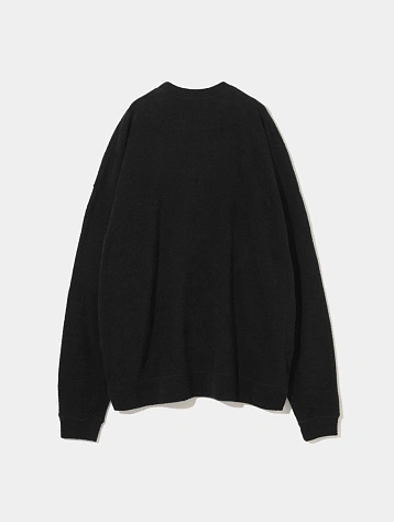 Пуловер UNDERCOVER Pile Embroidered Badge Black