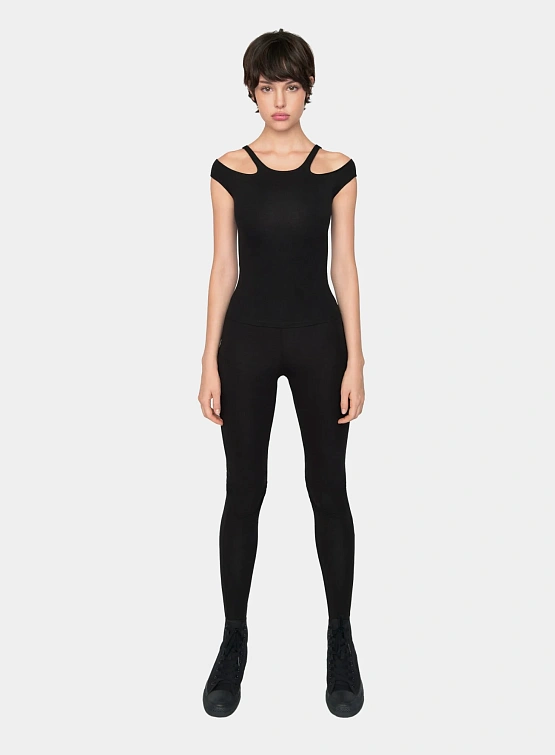 Женский топ XSAI Holey Top 02 Dusty Black