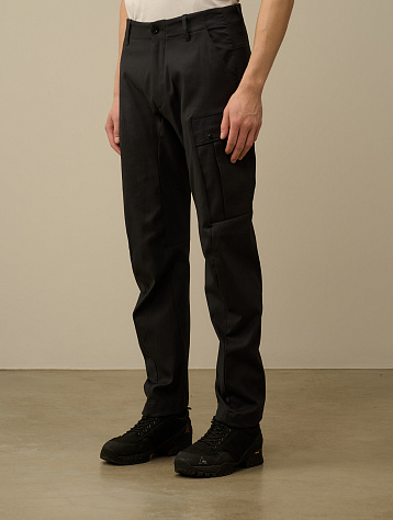 Брюки C.P. Company Superior Structure Stretch Black Sand