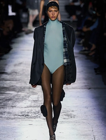 Женские колготки Coperni Cargo Tights Grey