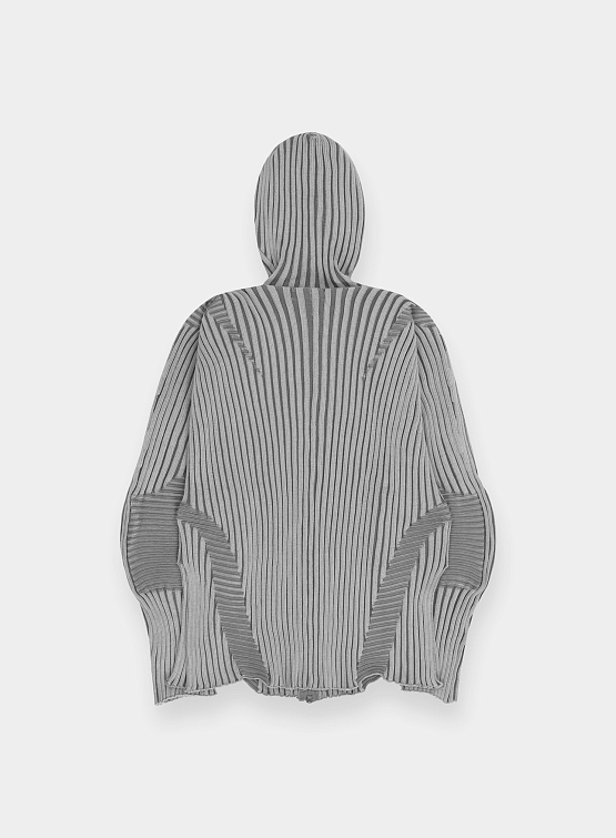 Кардиган LUEDER Healer Knit Zip Jacket Silver Grey