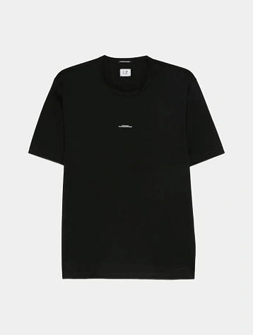 Футболка C.P. Company Metropolis Series Mercerized Jersey Black