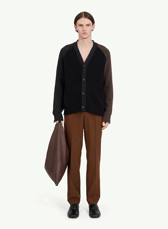 Кардиган MM6 Maison Margiela Color Block Black