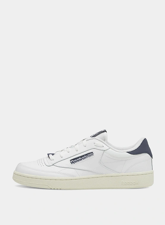 Кеды Reebok Club C 85 White/Navy