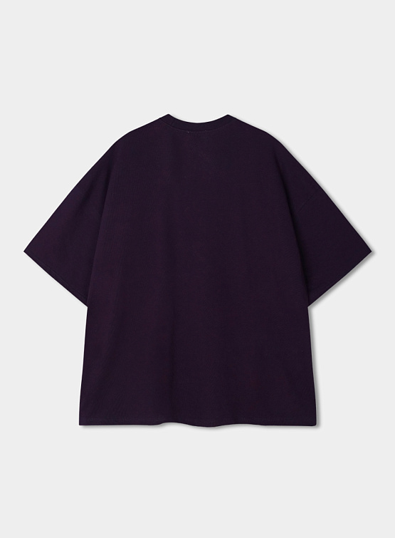 Футболка ANGLAN Double Pocket Half Tee Purple
