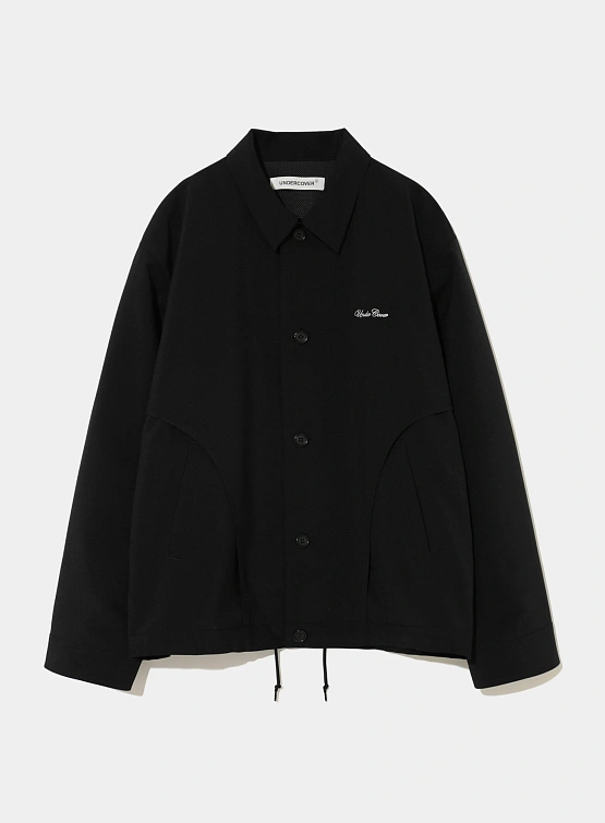 Овершот UNDERCOVER Coach Jacket Front Logo Black