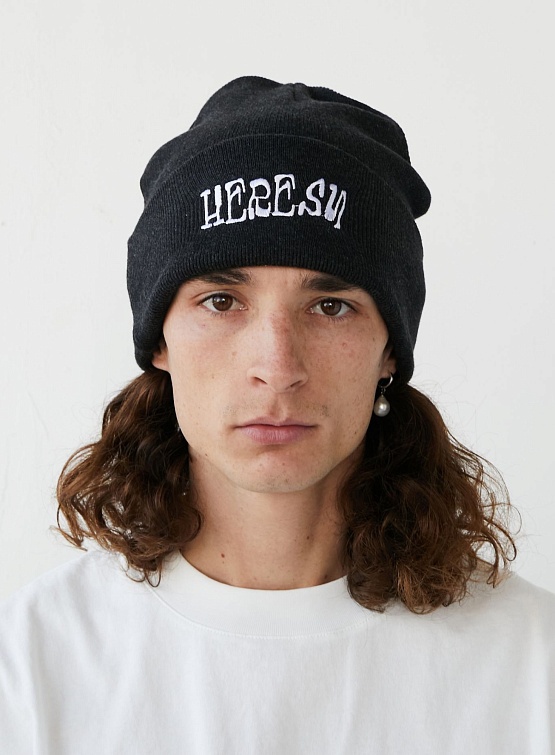 Шапка Heresy Stamp Beanie Black