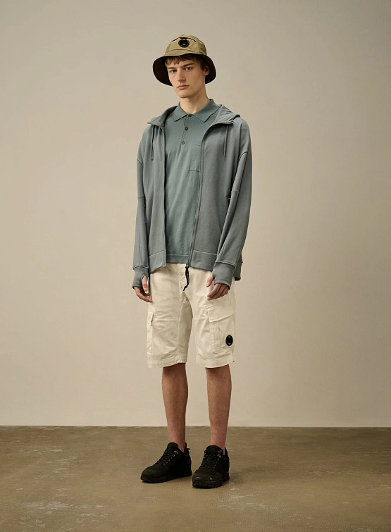 Зип-худи C.P. Company Diagonal Raised Fleece Stormy Weather