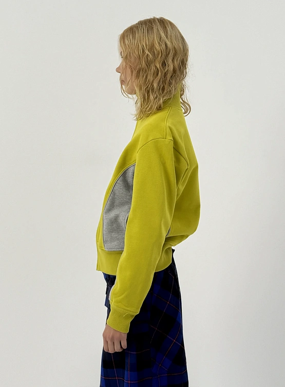 Толстовка Siniy Vsadnik Banana Olympic Jacket Yellow/Melange