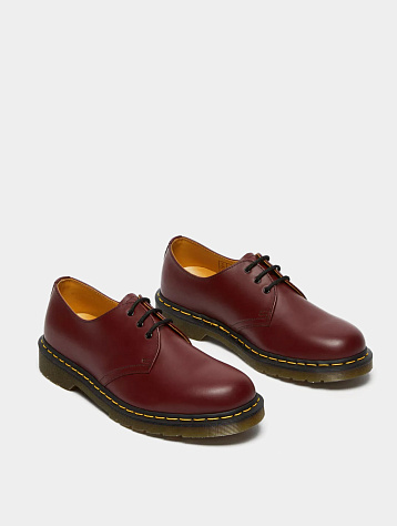 Полуботинки Dr. Martens 1461 Smooth Leather Oxford Cherry Red