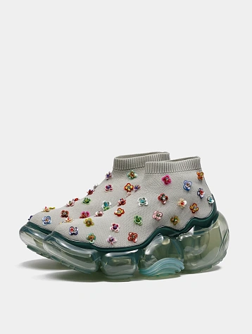 Женские кроссовки GROUNDS Moopie x Heaven Tanudiredja Ice Green