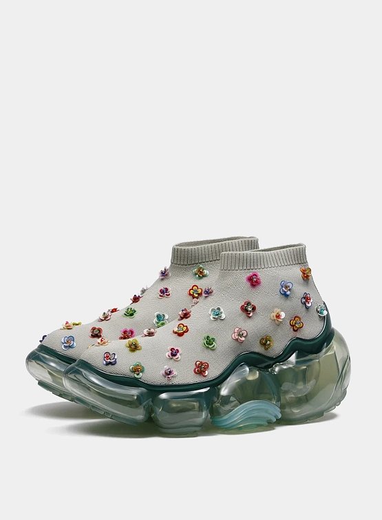 Женские кроссовки GROUNDS Moopie x Heaven Tanudiredja Ice Green