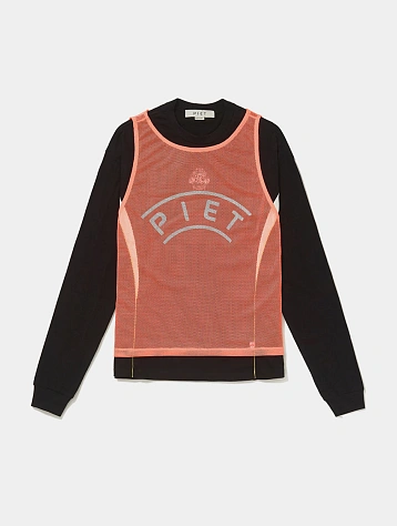 Лонгслив PIET Vest Long Sleeve Black