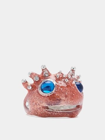 Кольцо Collina Strada Axoltl Rose Glitter