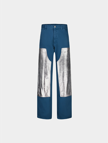 Джинсы Bluemarble Double Knee Pant Blue