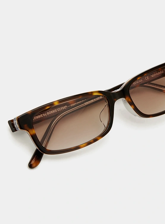 Очки Bonnie Clyde Boyfriend 2 Layered Tortoise & Brown Gradient