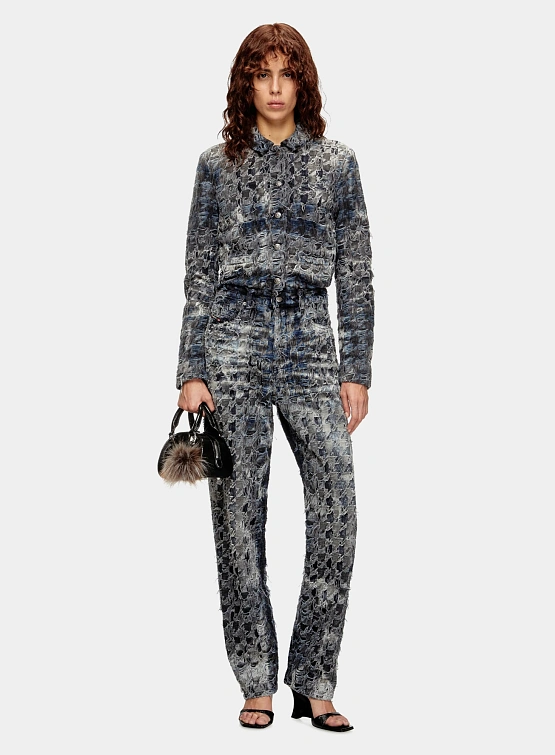 Сумка Diesel Shoulder Leather Crossbody Black