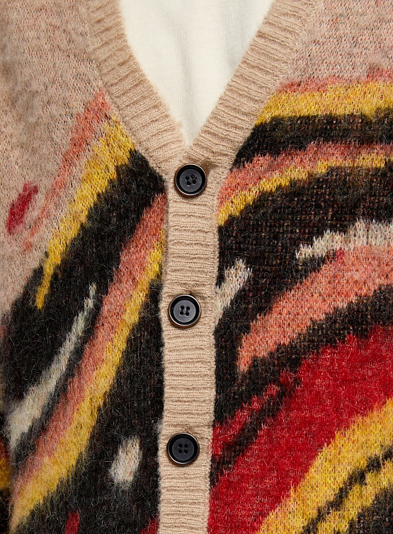 Кардиган MARKET Paint Dept Cardigan Khaki