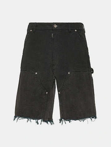 Шорты Maison Margiela Stud Denim Black