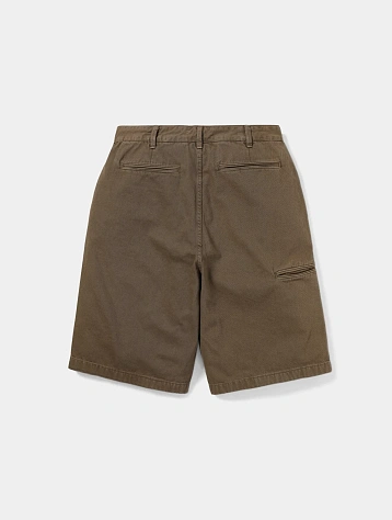 Шорты thisisneverthat Overdyed Half Short Brown