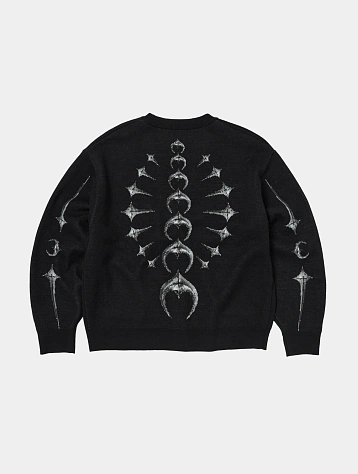 Кардиган Thug Club TC Bone Knit Black