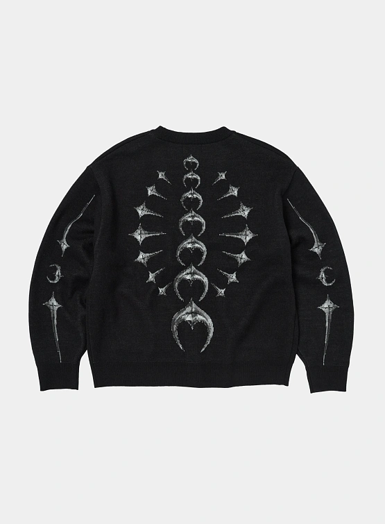 Кардиган Thug Club TC Bone Knit Black