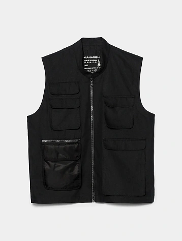 Жилет MAHARISHI 5201 Hemp Utility Vest Black