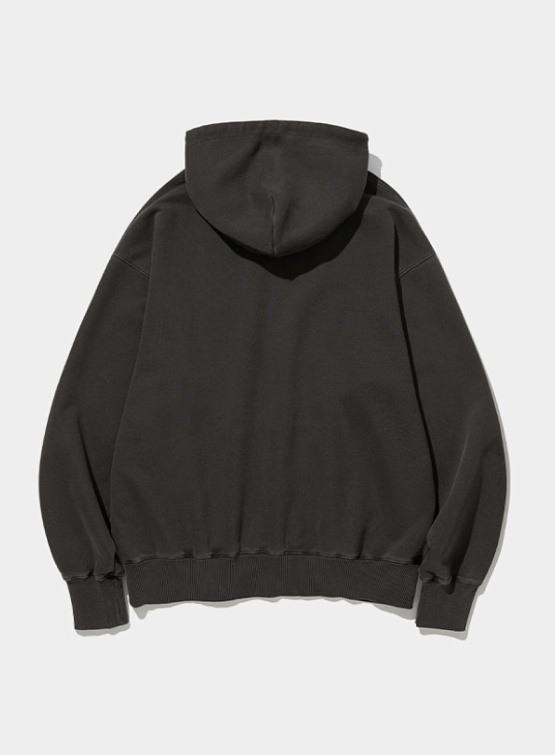 Худи Uniform Bridge Usna Hoodie Pigment Charcoal