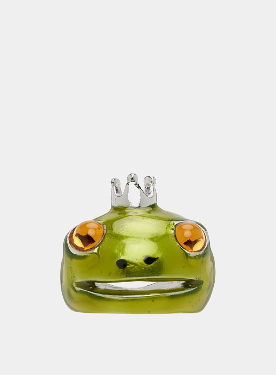 Кольцо Collina Strada Frog Prince Lime