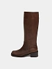 Женские сапоги AMOMENTO Long Boots Brown