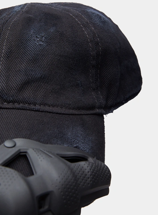 Кепка INNERRAUM Object C53 Baseball Distressed Matt Black