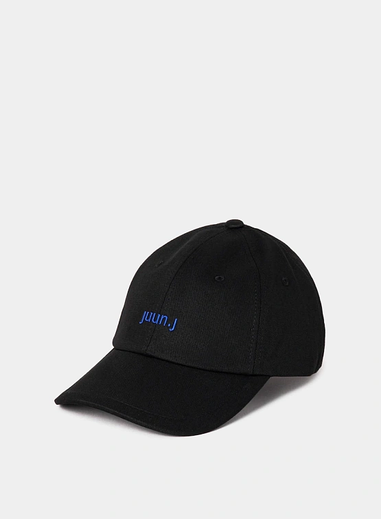 Кепка JUUN.J Cotton Ball Cap Black