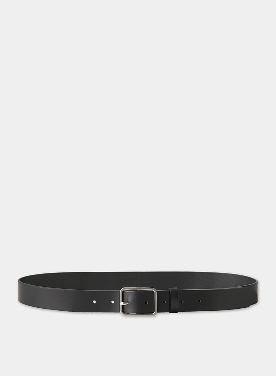 Ремень COOR Pin Buckle Calfskin Belt Black