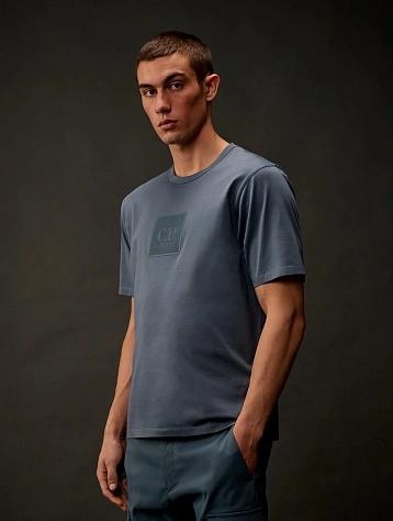Футболка C.P. Company Metropolis Series Mercerised Orion Blue