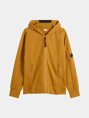 Зип-худи C.P. Company Diagonal Raised Fleece Russet Orange