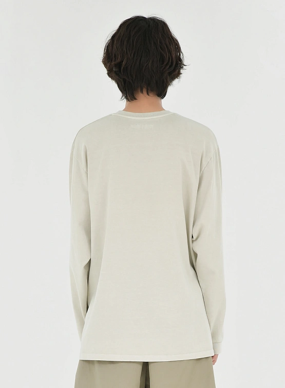 Лонгслив BROWNYARD Washed Longsleeve Washed Beige