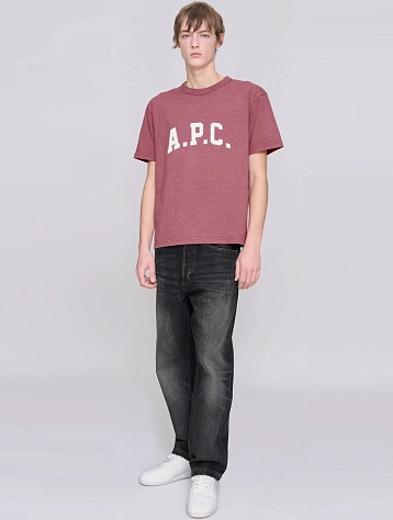Футболка A.P.C. Marcus T-Shirt Red