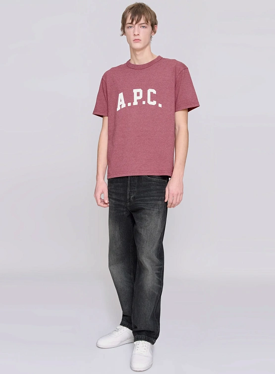 Футболка A.P.C. Marcus T-Shirt Red
