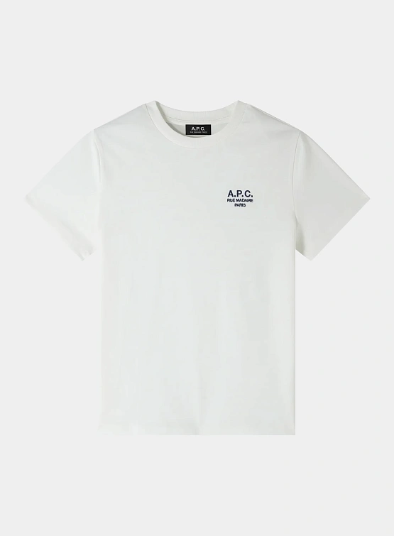 Футболка A.P.C. Standard Rue Madame Gots White/Dark Navy