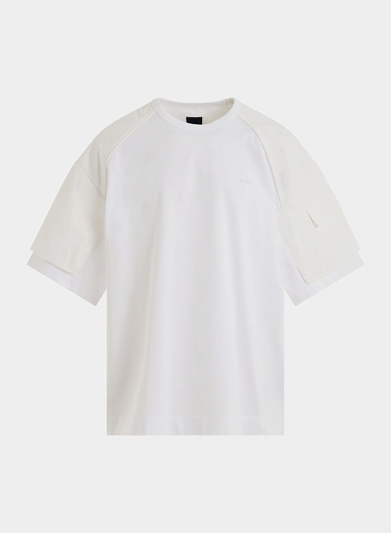 Футболка JUUN.J Layered Detail T-Shirt White