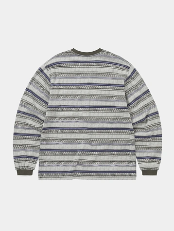 Лонгслив thisisneverthat Pattern Striped L/S Ivory