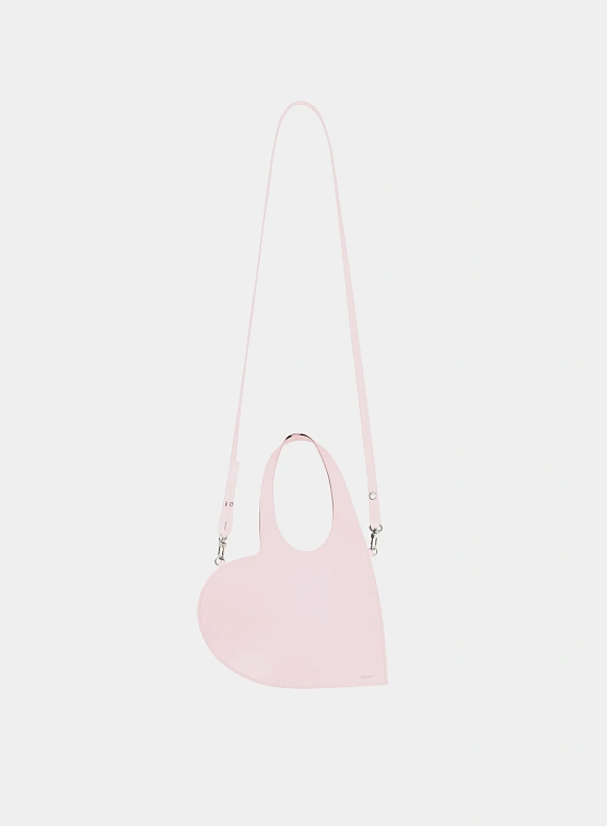 Женская Сумка Coperni Crossbody Baby Heart Tote Pink