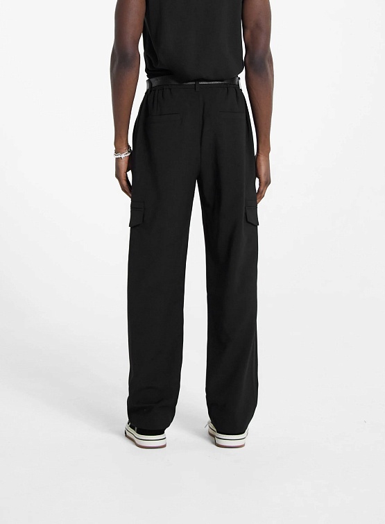 Брюки Represent Clo Relaxed Pants Black