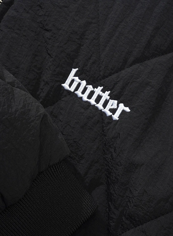 Бомбер Butter Goods Frenzy Work Jacket Black