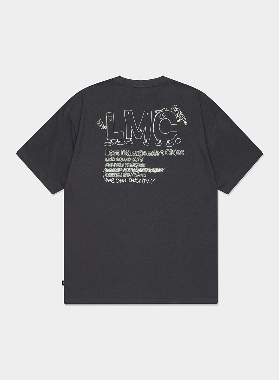 Футболка LMC Doodle Tee Charcoal